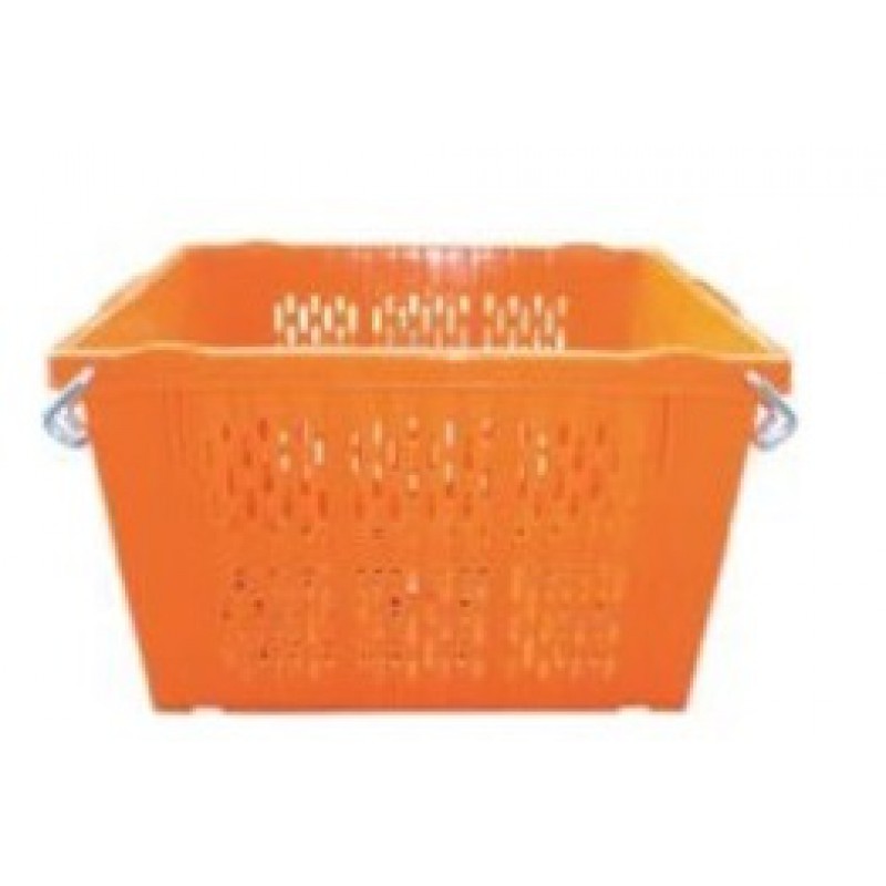 NO.439   ลังโปร่งหูเหล็ก   ขนาด  50*63.5*38.5 ซม.